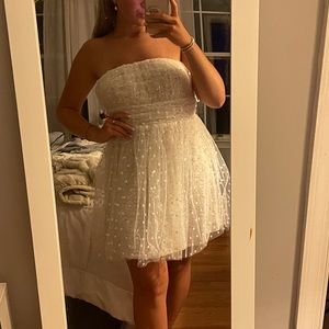 Lulu’s White Mini Dress